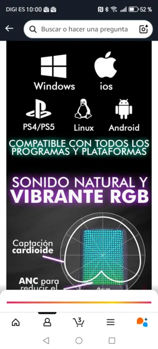 Micrófono KLIM Muse USB con Pop Filter