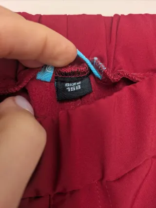 Pantalón de esquí/montaña rojo