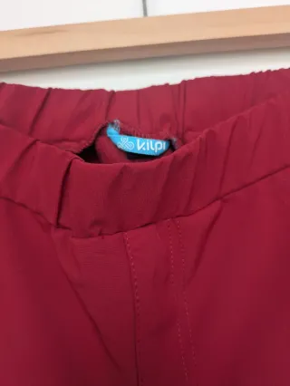 Pantalón de esquí/montaña rojo