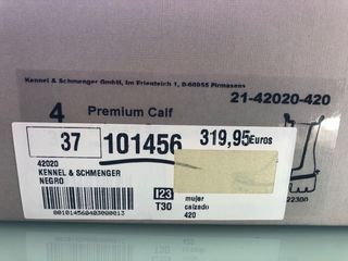 Botines Kennel & Schmenger Negro Talla 37