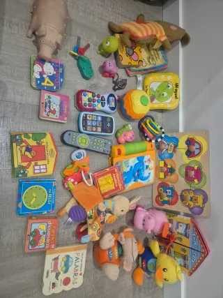 Lote de juguetes infantiles