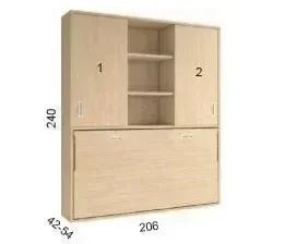 CAMA ABATIBLE HORIZONTAL ̈