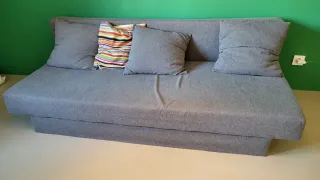 Sofá cama Asarum IKEA gris