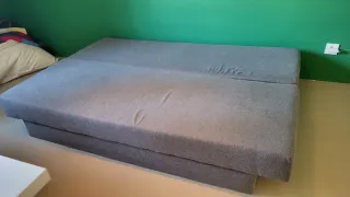 Sofá cama Asarum IKEA gris