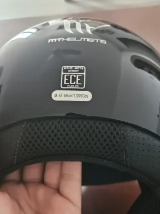 Casco de moto MTHELMETS street 22.05 M