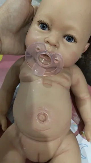 Reborn de silicona de 40 cm