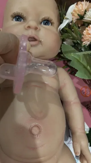 Reborn de silicona de 40 cm