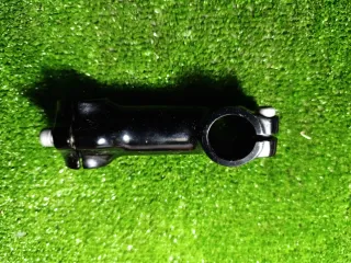 Potencia Manillar Bicicleta 25.4mm Negra.