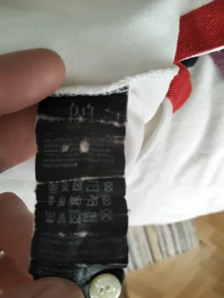 Polo Pedro del Hierro uomo bianco