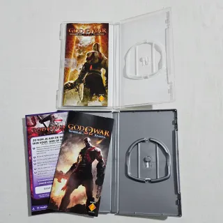 Scatole e manuali di God of War per PSP