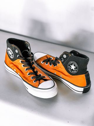 Converse stivaletto alte arancioni n. 40