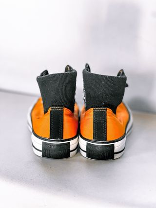 Converse stivaletto alte arancioni n. 40