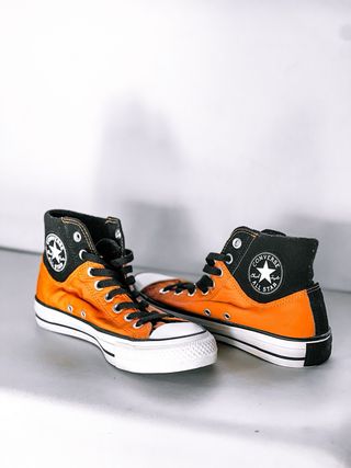Converse stivaletto alte arancioni n. 40