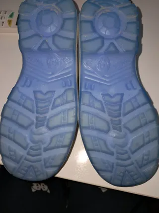 Zapatos trabajo mujer Panter blancos