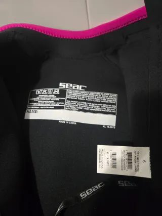 Traje Neopreno Buceo Snorkel Mujer.