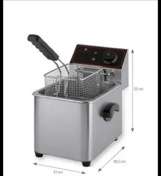 Freidora Industrial Acero Inoxidable
