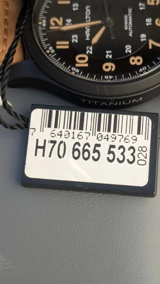 Reloj Hamilton Khaki Field Titanium