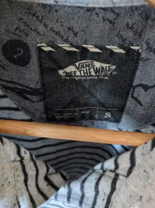 Polo Vans Rayas Gris Talla S