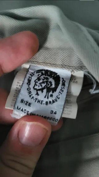 Pantalón Diesel Verde Caqui