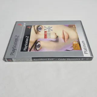 Scatola e manuale Resident Evil Code Veronica X PS2 FR