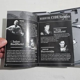 Scatola e manuale Resident Evil Code Veronica X PS2 FR
