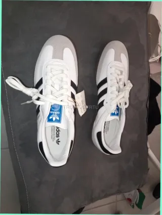 Adidas Samba OG Zapatillas Blancas Negras