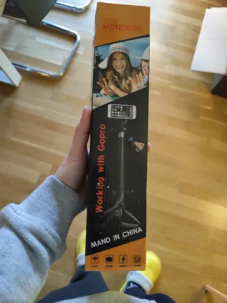 Palo selfie con trípode