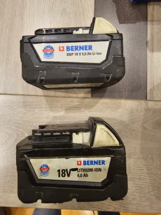 Taladro percutor Berner 18V BACRHD BL SDS Plus