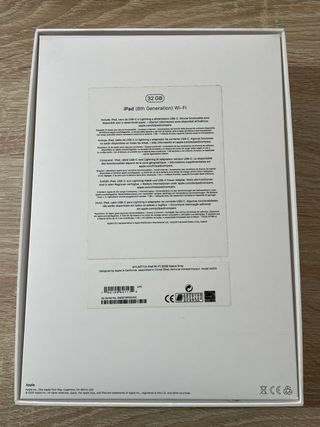 iPad 8ª Gen Wifi 32GB Argento