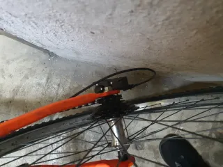 2 Bicicletas Rockrider Naranja y otra en negro