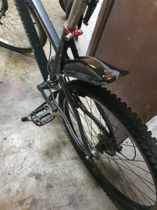 2 Bicicletas Rockrider Naranja y otra en negro