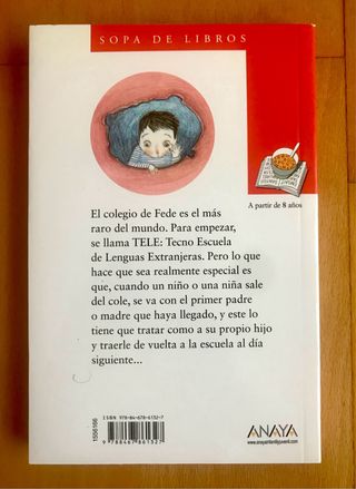 Lote 2 libros de la colección Sopa de Libros.Anaya