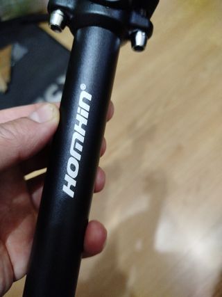 Tija sillín aluminio 25.4mm x 350mm