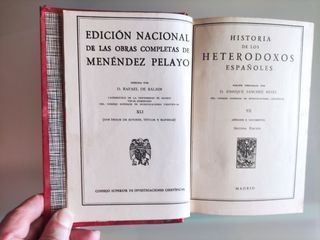 Obras completas - Historia de los Heterodoxos espa