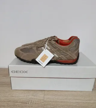 Zapatillas Geox Marrones y Naranja