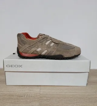 Zapatillas Geox Marrones y Naranja