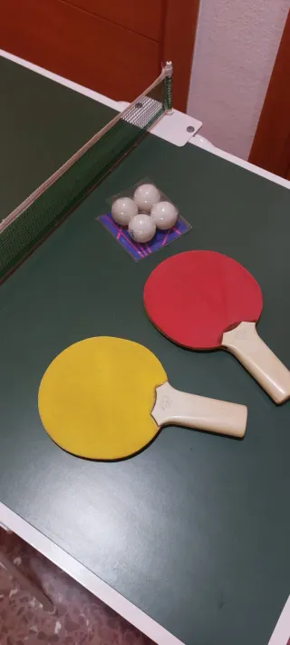 Mesa Ping Pong + Palas y Pelotas