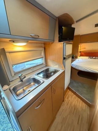 Autocaravana c.isla Fiat 2.3/aire/frigo grande