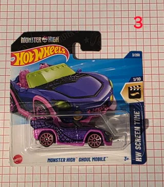 Hot Wheels Monster High Ghoul Mobile 1/10