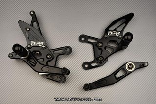 Estriberas retrasadas YAMAHA YZF R1 2009 - 2014