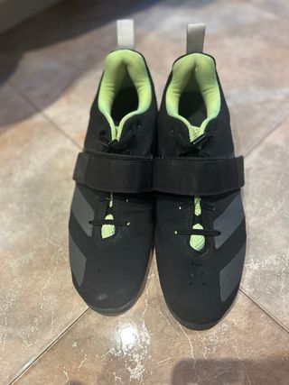 Zapatillas Halterofilia Adidas Adipower Negro/Ama