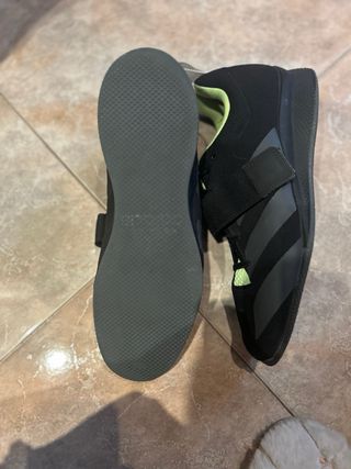 Zapatillas Halterofilia Adidas Adipower Negro/Ama