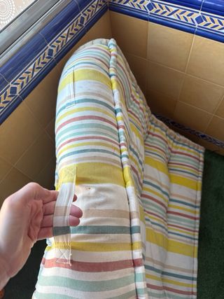 Cojín suelo Puff 95x95x25 cm