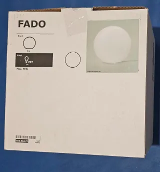 Lampada da tavolo bianca