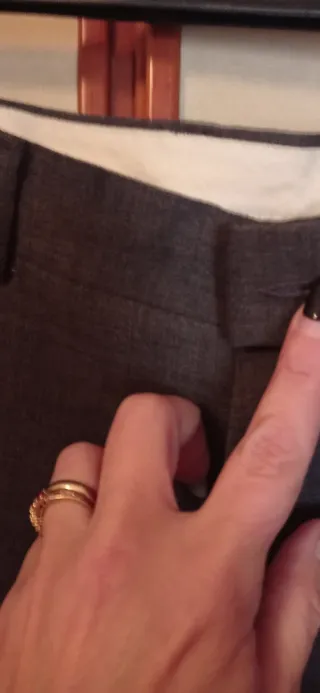 Pantaloni uomo classico grigi