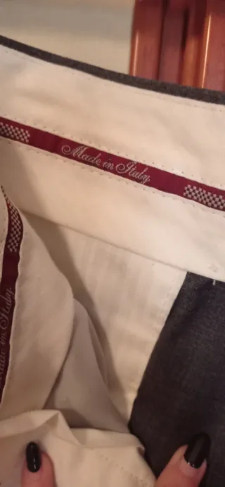 Pantaloni uomo classico grigi