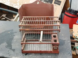 Jaula para jilgueros