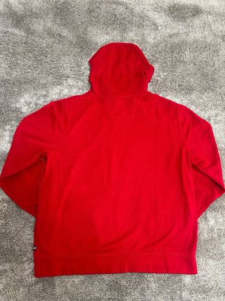Sudadera Nautica Roja con Capucha Talla M