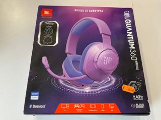 Auriculares JBL Quantum 360 Wireless Rosa/Morado
