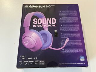 Auriculares JBL Quantum 360 Wireless Rosa/Morado